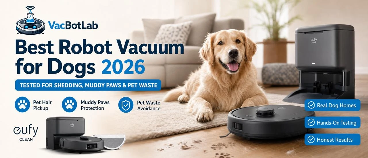Best Robot Vacuum for Dogs 2026