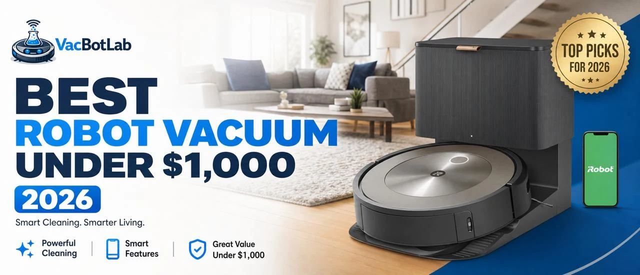 Best Robot Vacuum Under $1000 2026
