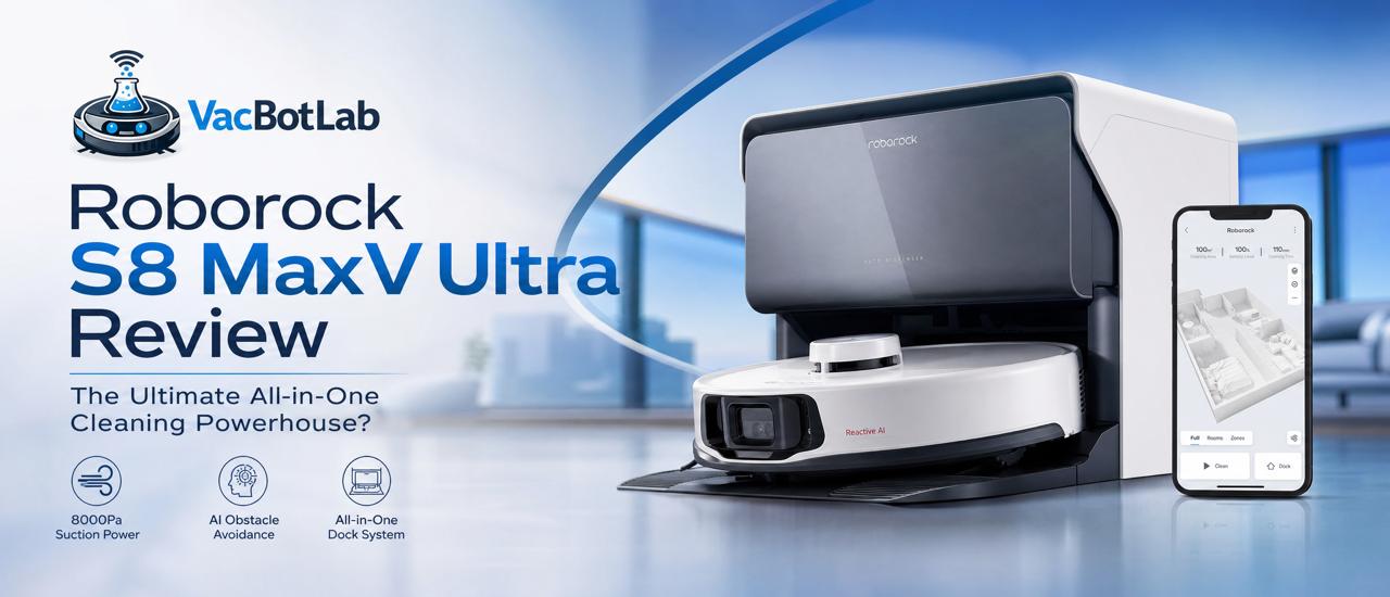 Roborock S8 MaxV Ultra Review 2026