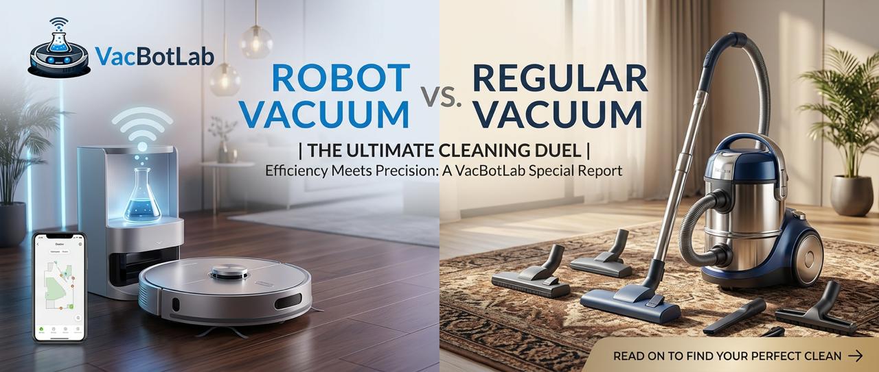Robot Vacuum vs Regular Vacuum